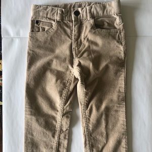 Jacadi Taupe Corduroy Pant